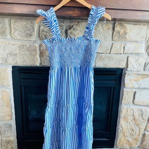 Incredibly rare Hill House Home Blueberry Stripe Ellie Nap Dress (Summer 2020)